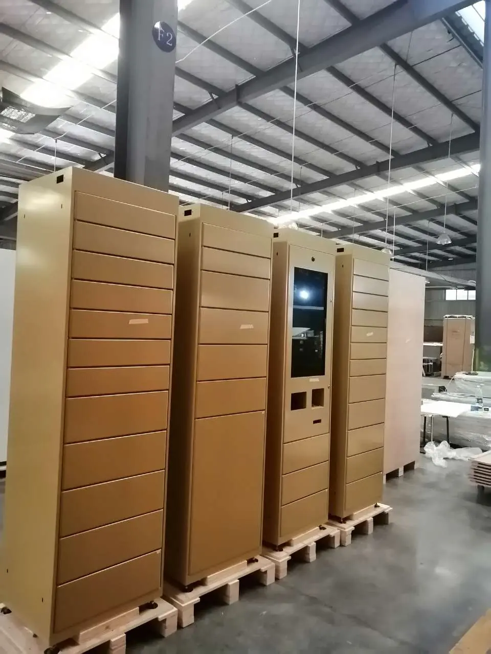Lima locker ready for shipping from the factory